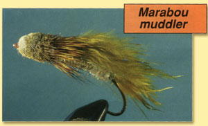 Marabou muddler